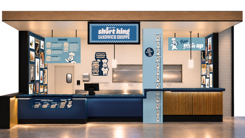 The Pillsbury Doughboy takes center stage at Pillsbury and Chain’s limited-time Short King Sandwich Shoppe, serving up over-the-top biscuit sandwiches alongside limited-edition merch.