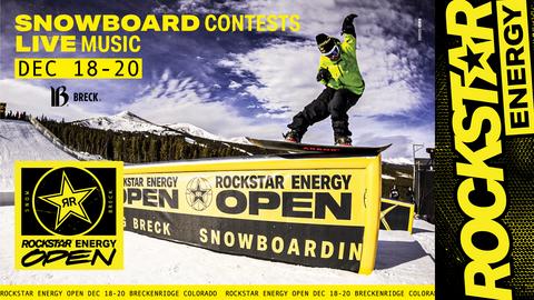 original Rockstar Energy Open returns to Breckenridge Ski Resort in December