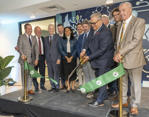 Portal Innovations and the New Brunswick Development Corporation (DEVCO) celebrate the opening of the New Jersey Innovation Hub with today's ribbon cutting ceremony.