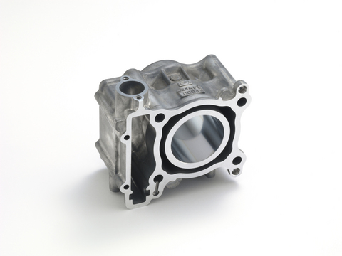 Yamaha Motor’s proprietary all-aluminum DiASil Cylinder