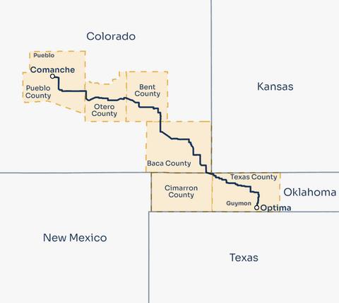 original Three Corners Connector proposed route