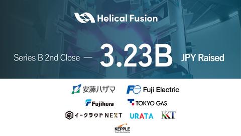 Helical Fusion and new investors for the Series B 2nd close