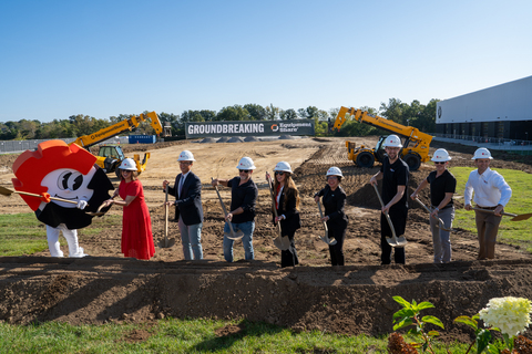 Company executives joined local and state officials to turn the dirt on new expansion