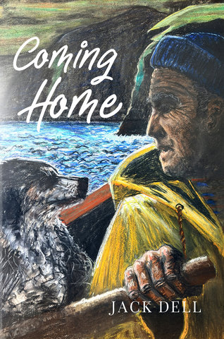 original Coming Home book cover, pastel by Jack Dell, 1977