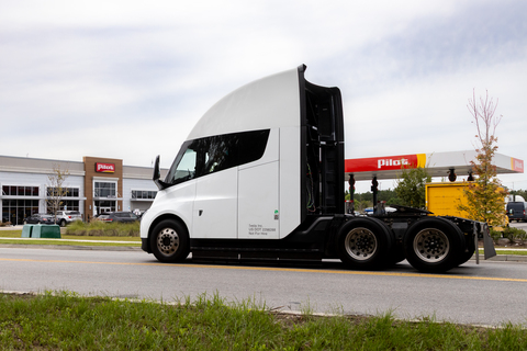 Pilot and Tesla have opened their first Tesla Megacharger site at a Pilot travel center in Ellabell, Georgia.