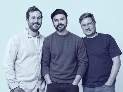 original Bloom co-founders Justin Kosmides (left), Hitesh Chudasam (center) and Chris Nolte (right). (Bloom)
