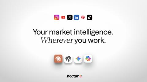 original Nectar puts social, community, creator, customer care and insights teams on one platform. Now its answers come to the AI assistant businesses already use.