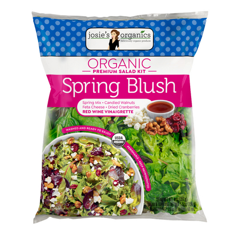 original The Fresh Market, Inc. today announced that Josie's Organic salad kits are now available in its stores. The Josie's Organic lineup at The Fresh Market spans traditional and chopped salad kits, including Spring Blush. (Photo: The Fresh Market)