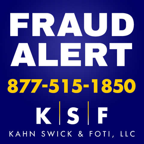 Kahn Swick & Foti, LLC Logo