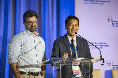 thumbnail Dr. Christopher Puleo and Dr. Eric Chang, co-chairs of the 2026 BEM summit. (Credit: Feinstein Institutes)