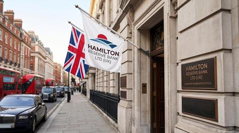 original Hamilton Reserve Bank Opens Offices in London UK, Rapid Growth Powered by Pristine Compliance, Award-winning Fintech