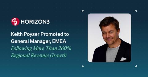 original Keith Poyser promoted to General Manager, EMEA following more than 260% regional revenue growth