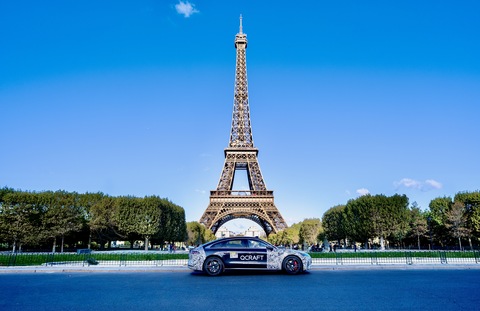 original QCraft presented its QPilot Urban Navigation on Autopilot (NOA) system to a European audience for the first time today, 13 October, during the Paris Motor Show