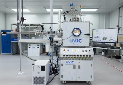 original NovaJet, first commercial Universal Vapor Jet Printing platform
