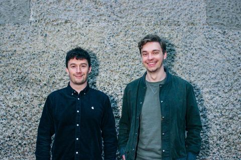 original Adam Smith and Rowan Bailey co-founders of Workbounce