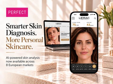 Perfect Corp. Partners with LABORATOIRES LIERAC to Bring AI Skin Diagnosis to Consumers in Europe