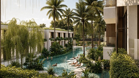 thumbnail he One by ALMAL Bali Nusa Dua, a Registry Collection Hotel, Render (Photo: AETOSWire)
