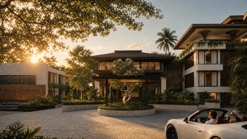 thumbnail he One by ALMAL Bali Nusa Dua, a Registry Collection Hotel, Render (Photo: AETOSWire)
