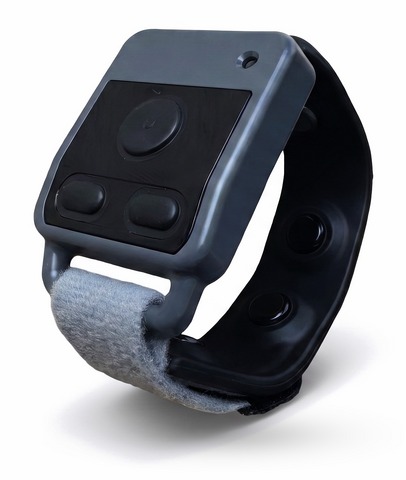 original Encora X1, from Encora Therapeutics: Wearable neurostimulation for essential tremor support.