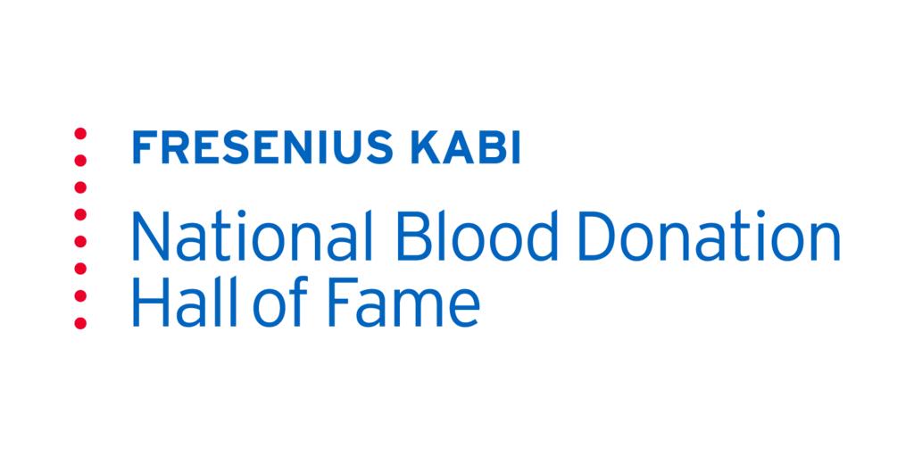 Fresenius Kabi Inducts 14 Honorees into National Blood Donation Hall of Fame 1 fsk nbdhof logo 2c pos 300ppi