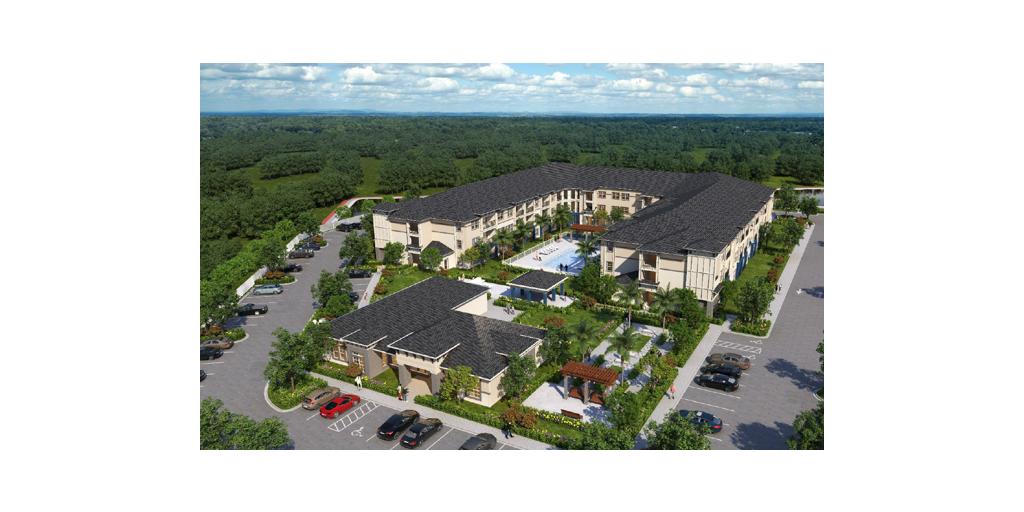 Churchill Stateside Group Provides $4.4M USDA RD Section 538 Forward Commitment for 96-Unit Affordable Senior Housing Development in Inverness, Florida 1 Rendering Of Longwood Gardens