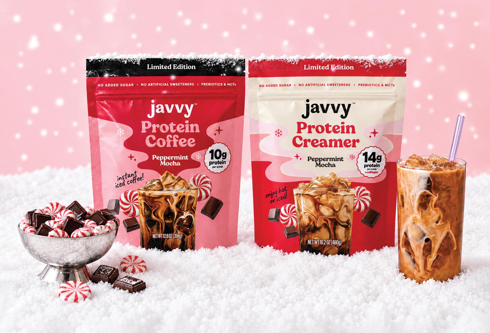 Javvy Coffee Expands Fan-Favorite Peppermint Mocha Line and Makes