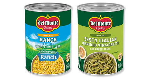 Del Monte Introduces Two New, Flavorful Canned Vegetable Varieties