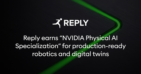 Reply is among the first NVIDIA partners in the world to achieve the