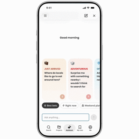 You can now book OpenTable restaurant reservations in Yelp Assistant.
