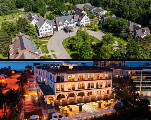 original The Essex Resort & Spa (top) and The Hotel Zamora (bottom)
