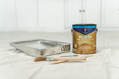 Pittsburgh Paints VELOURA™ Trim, Door and Cabinet Interior and Exterior Waterborne Urethane Alkyd Enamel