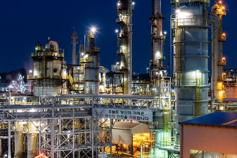 original Tongsuh Petrochemical’s factory in Ulsan, South Korea
