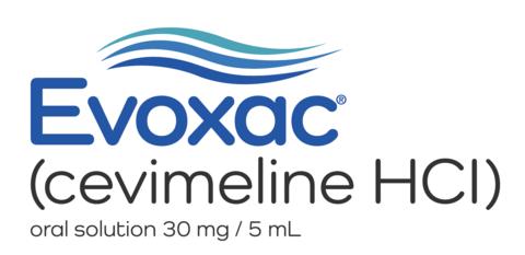 original EVOXAC (cevimeline HCl) oral solution logo