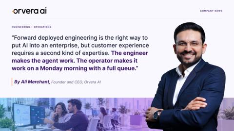 Ali Merchant, Founder and CEO of Orvera AI, on pairing a Forward Deployed Ops Expert with every Forward Deployed Engineer.