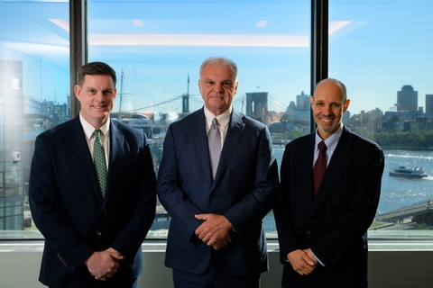 thumbnail Effective March 1, 2027, Adam Manus (right) will become Holborn’s Chief Executive Officer, and Tim Releford (left) will assume the role of President. Frank Harrison (center) will retire, but he will continue with Holborn as Non-Executive Chairman.