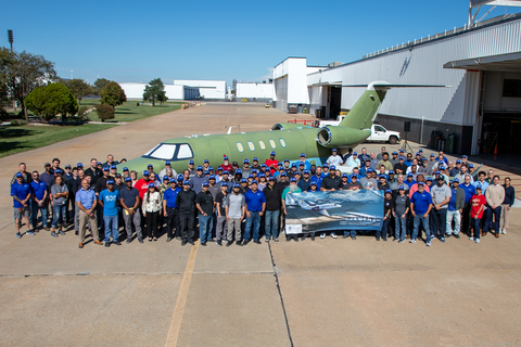 thumbnail First Cessna Citation CJ4 Gen3 advances toward entry into service as first production unit rolls out of the factory. (Photo credit: Textron Aviation)