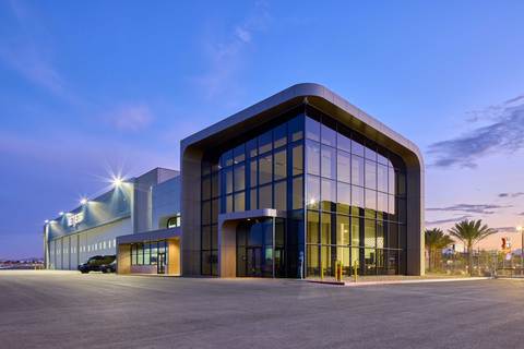 NetJets private terminal at Las Vegas Harry Reid International Airport (LAS)