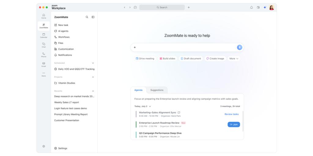 Zoom porta avanti la propria strategia IA con un nuovo Unified Context Layer che aiuta a trasformare le conversazioni delle riunioni in lavoro completato