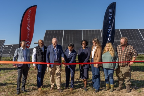 original Attendees celebrate the official ribbon-cutting of the new 3.5 MWac community solar project in Sandwich, Illinois. The project marks the first facility to come online as part of the companies' eight-project, 34.5 MWdc Illinois community solar portfolio and will provide clean, affordable energy to ComEd customers, including dedicated capacity for low-income households.