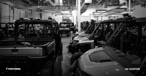 thumbnail A fleet of Forterra Lancers, equipped with Ouster lidar, prepares for deployment to Ukraine.