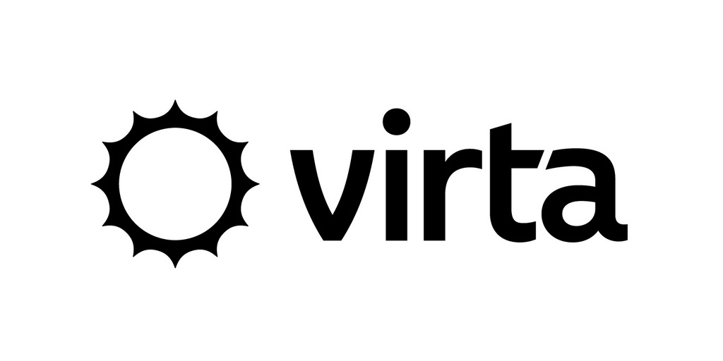 Virta Logo RGB Horizontal Black