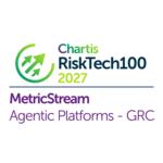 Chartis Recognizes MetricStream as a Leader in RiskTech100® 2027, Wins 4 Categories Including Agentic and Enterprise GRC
