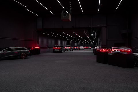 original History of digital OLED technology at Audi in the Light Assistance Centre. Courtesy: AUDI AG