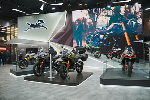 original TVS Motor Company will present new models for Europe at a press conference on Tuesday, 3 November at 10:00 CET at EICMA this year.