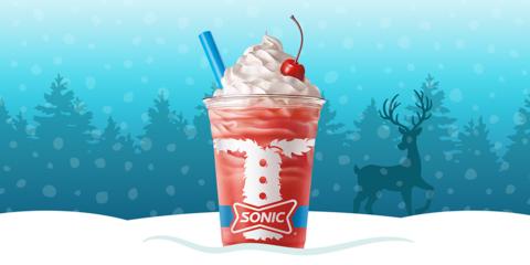 original Sip to the Season at SONIC with the New Santa Slush Float and Smoked Gouda and Bacon SONIC
Smasher™