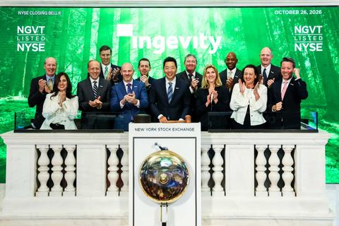 original Ingevity (NYSE: NGVT) Rings the Closing Bell on October 26, 2026.