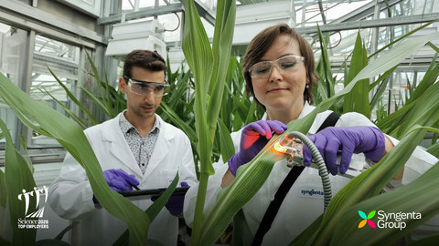 original A decade at the top: Syngenta named agriculture's leading employer by Science Magazine for 10th successive year