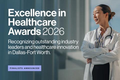Finalists for Excellence in Healthcare Awards 2026