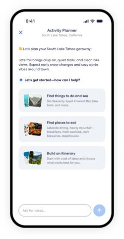 original Expedia Activity Planner