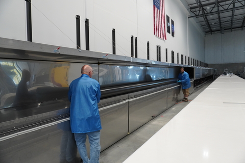 Opterus has recently commissioned a new oven capable of producing 38+ meter long booms for large solar arrays and other apertures.